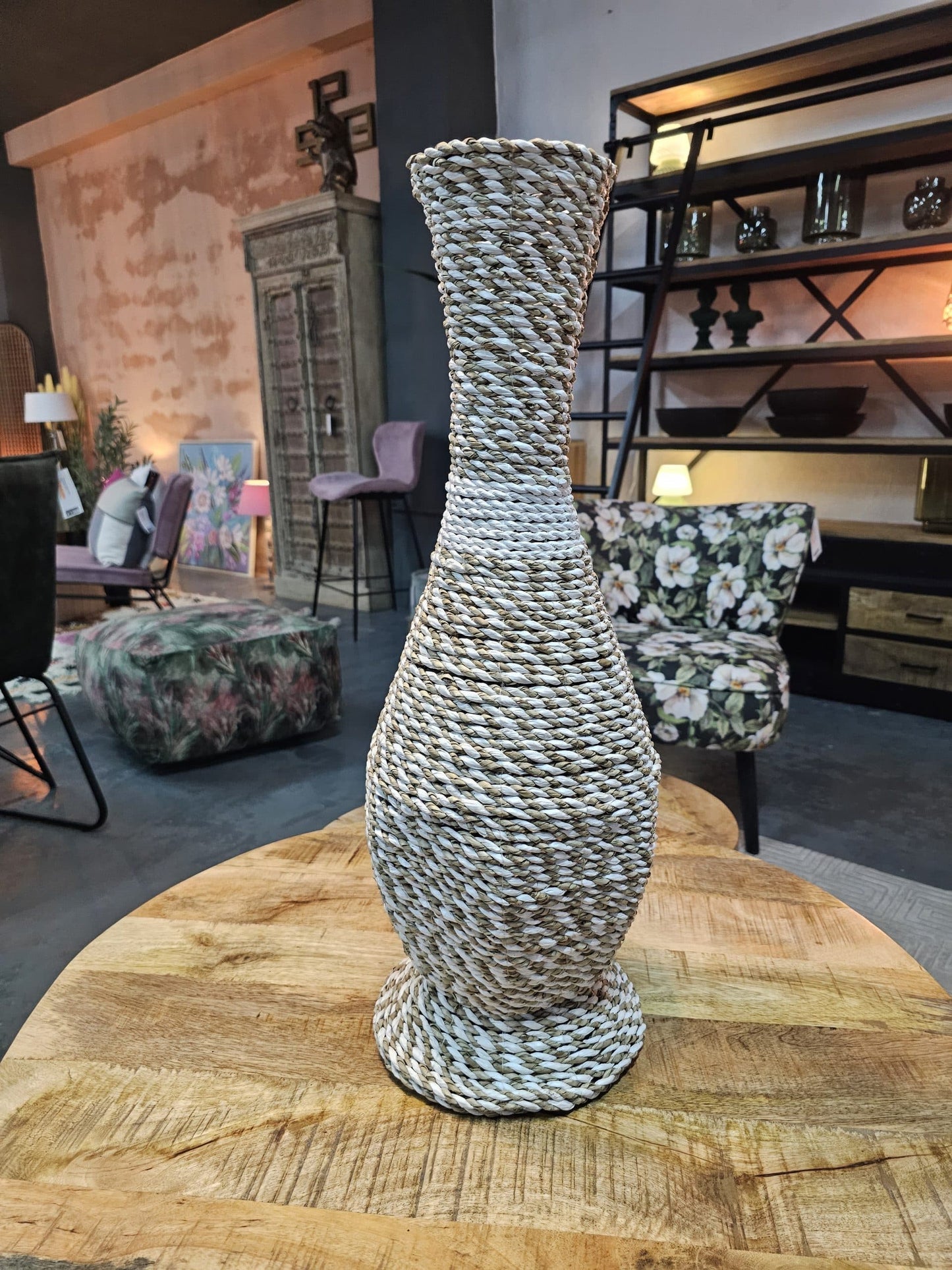 Rattan vase Model Sumba, Size Large