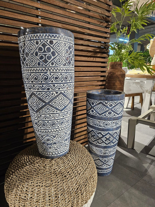 Wooden vase Model Menui