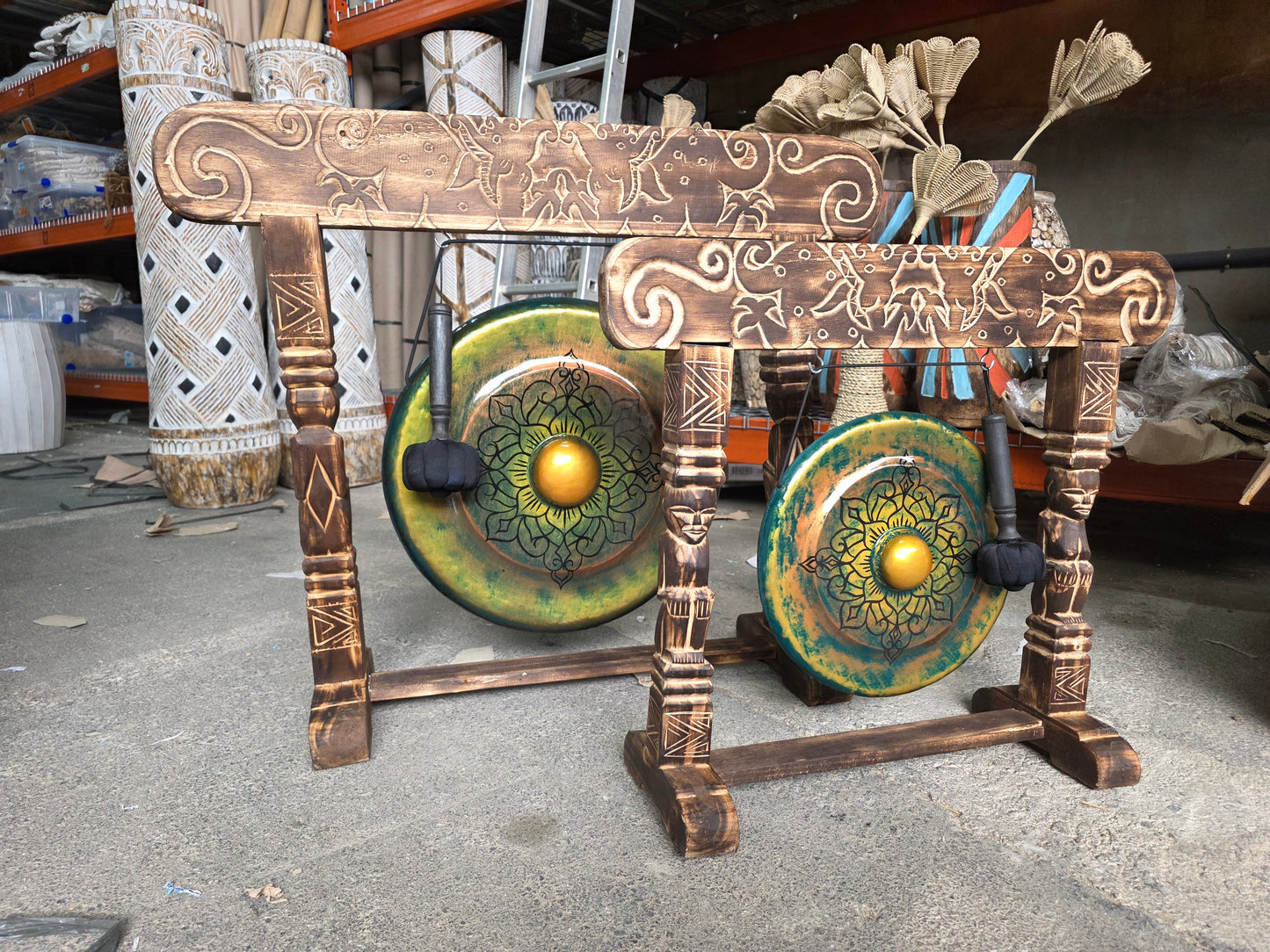 Modelo de flor Gong Cibuntu (35cm)