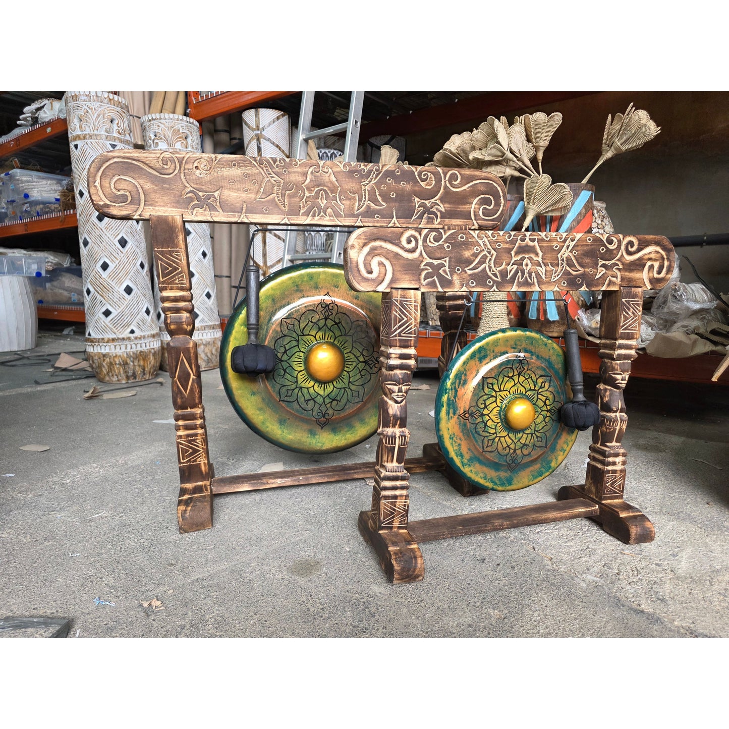Modelo de flor Gong Cibuntu (35 cm)