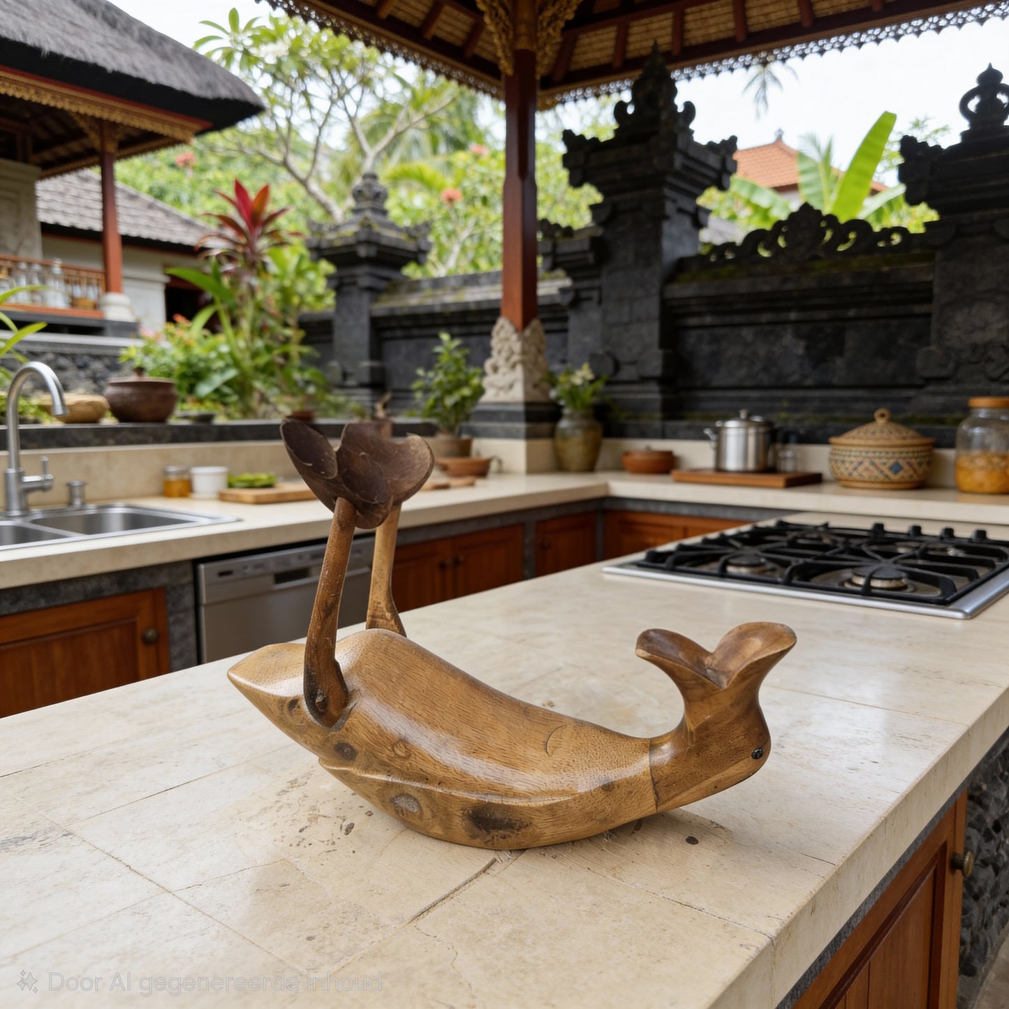 Duck bottle holder. Model Natural