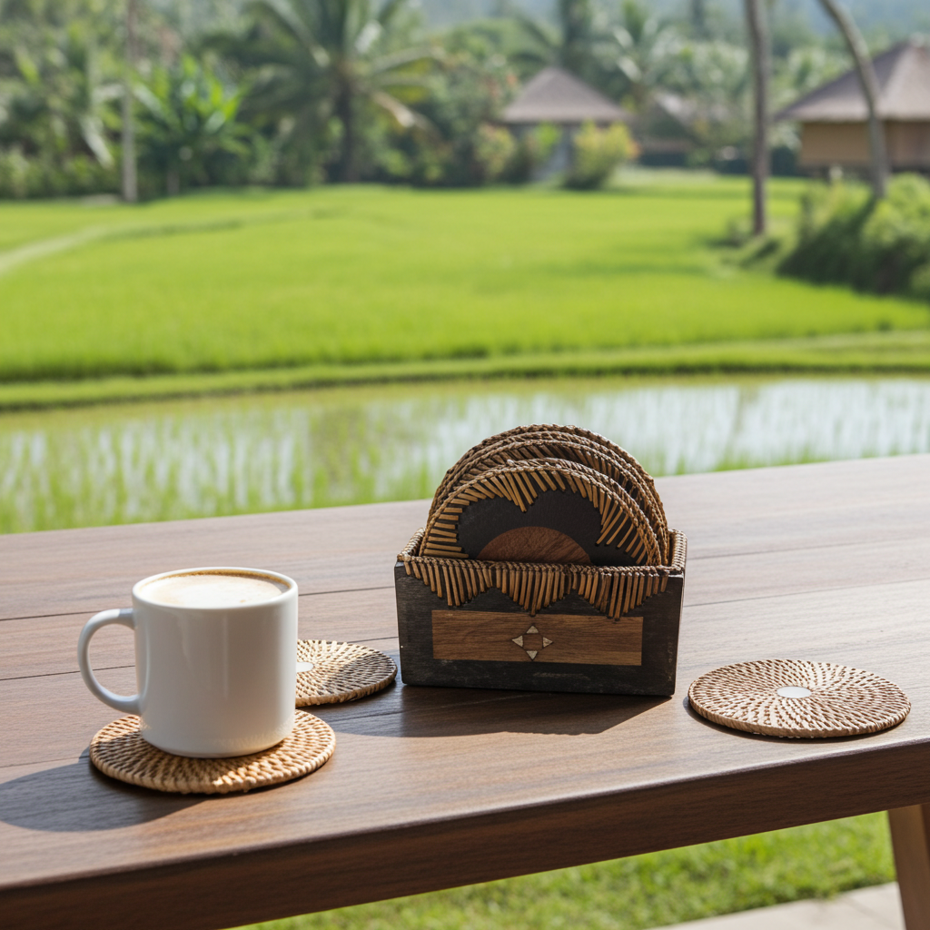 Set of 6 coasters. Model Tambera