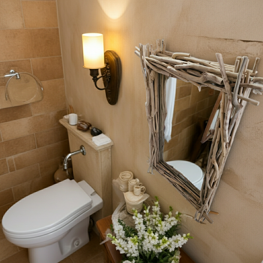 Wild twigs mirror 90x60cm. Model Ranting