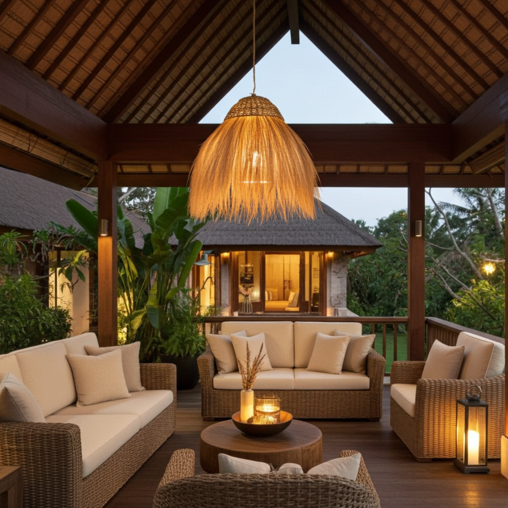 Candeeiro suspenso Modelo Bukit 40/60cm