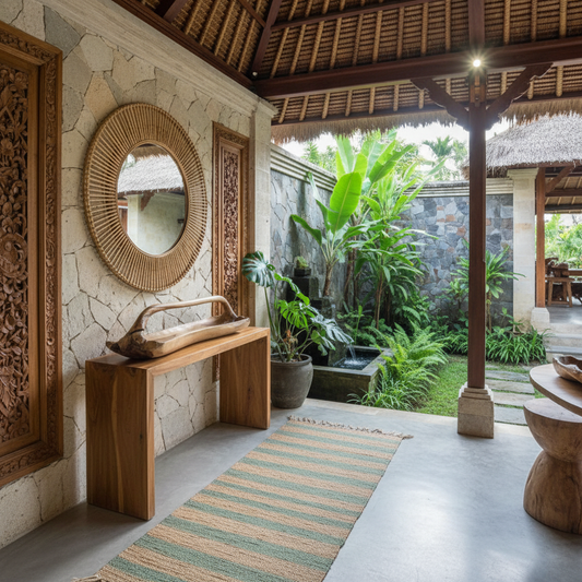 Large Suar Wood display Model Maratua