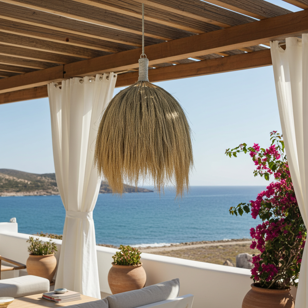 Candeeiro de teto modelo Indra