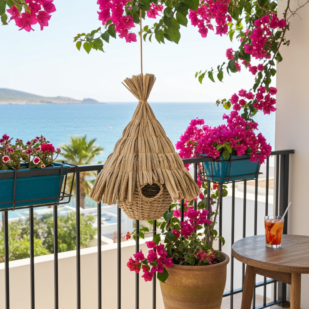 Birdsnest from bananaleaf