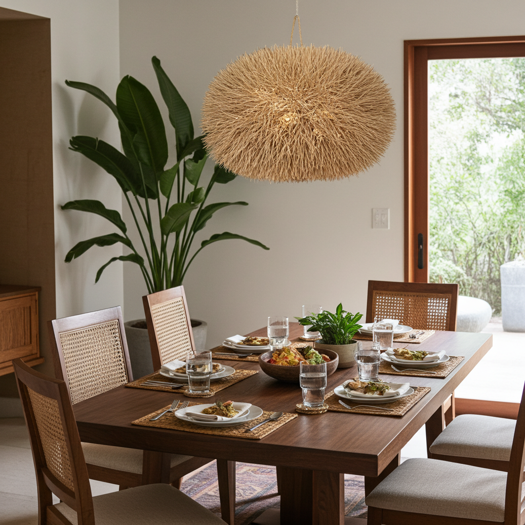 Hanglamp 100cm. Model Landak