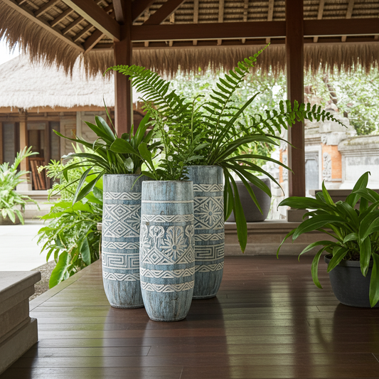 Turquois vase Model Bajawa