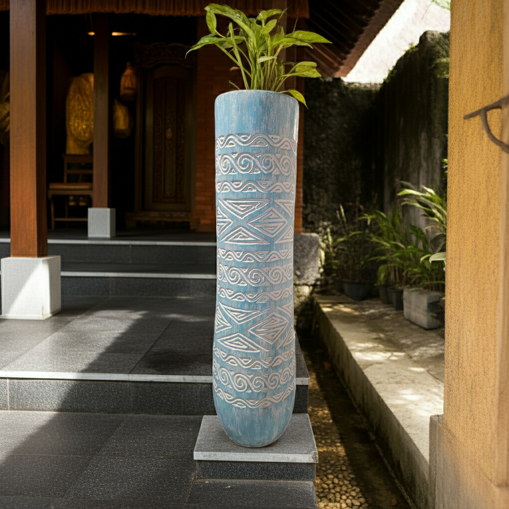 Turqouis vase Model Soropia