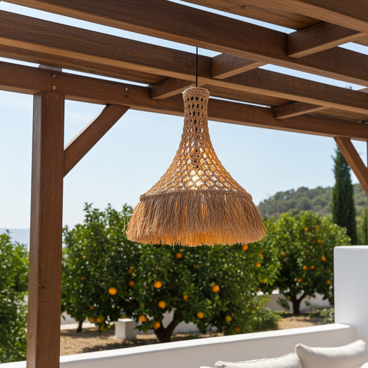 Lámpara colgante Coco Modelo Kipas