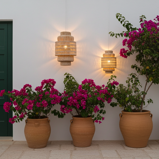 Candeeiro de parede modelo Malam