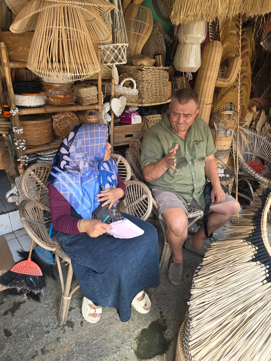 Sourcing handmade Balinese treasures during the August 2026 buying trip