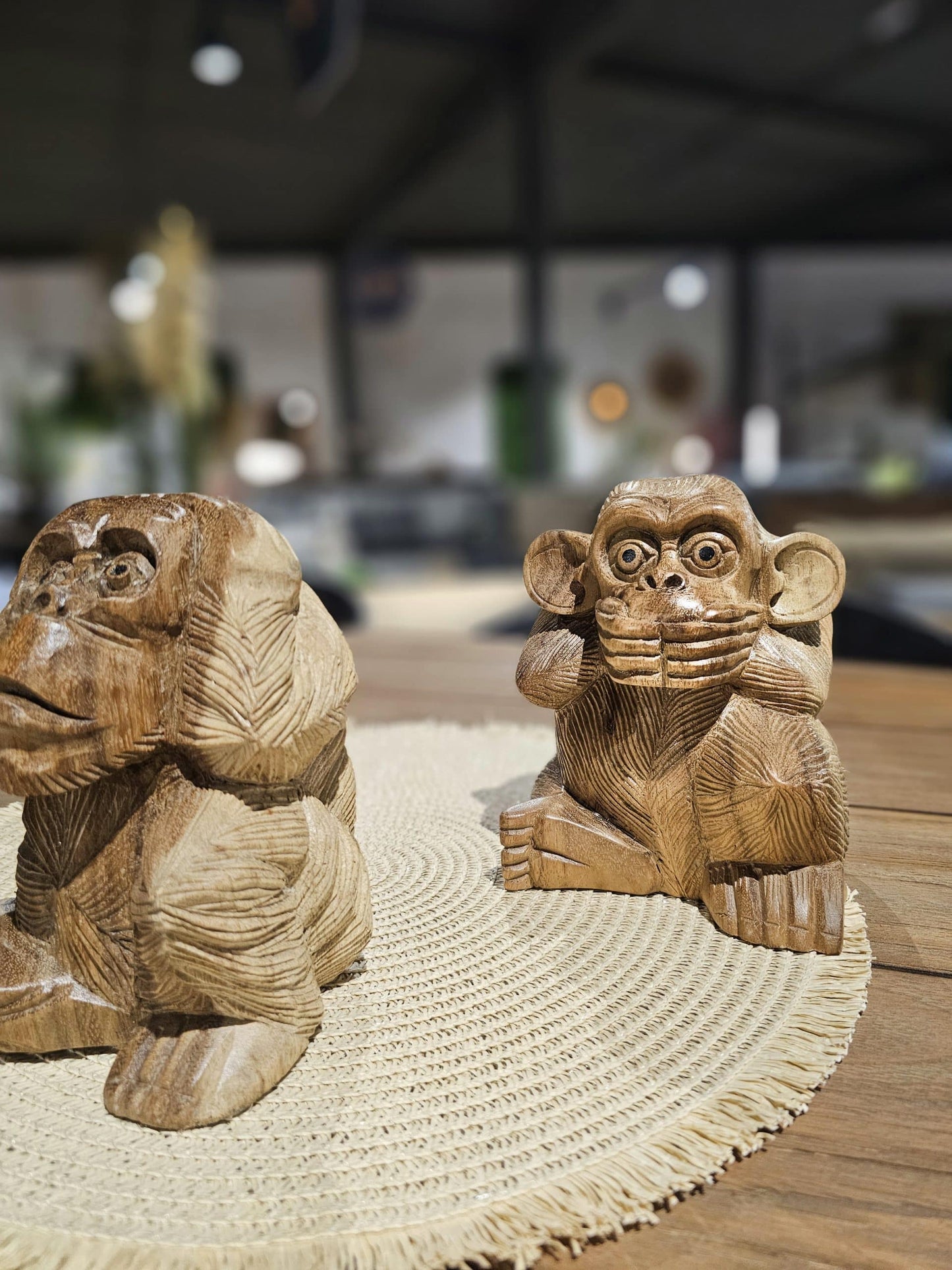 Set of 3 Sea no evil, hear no evil monkeys