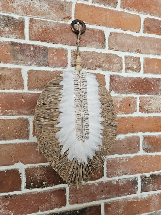 Decorational handmade wall leaf