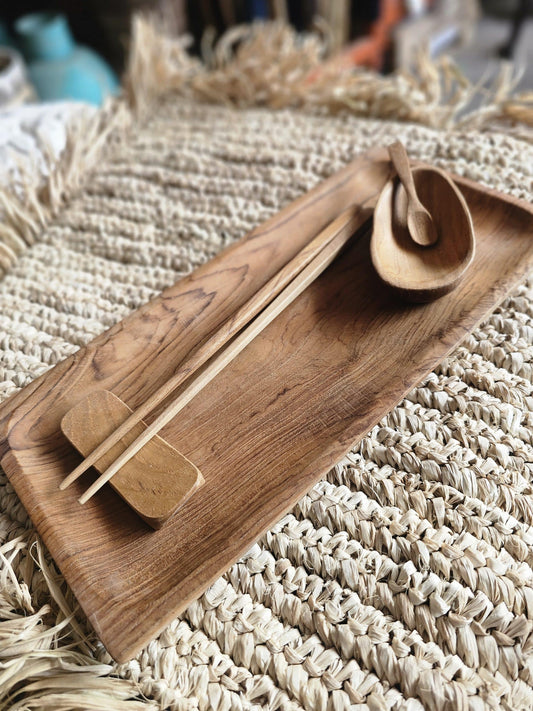 Wooden Sushi Set