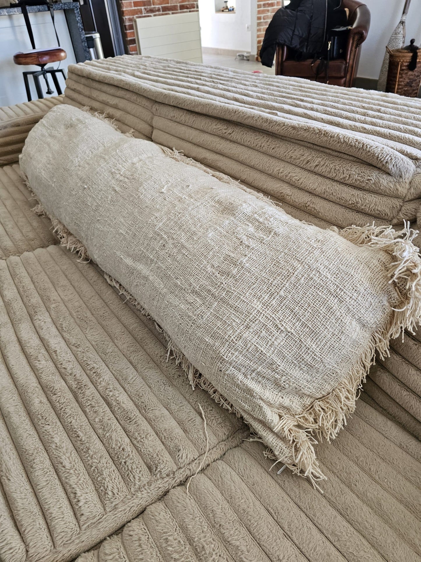 Long cotton pillow Model Ular