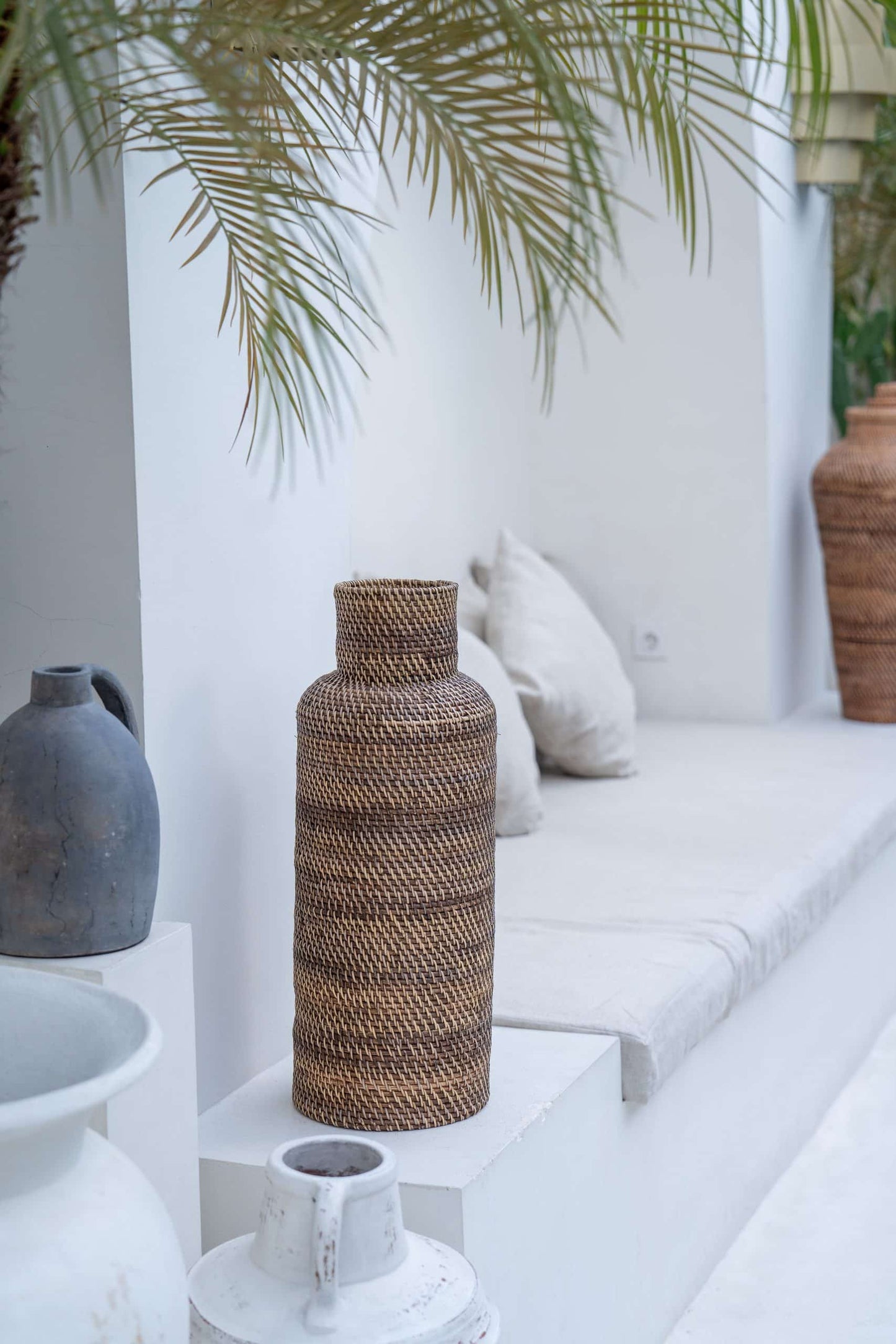 Rattan vase Model Payung