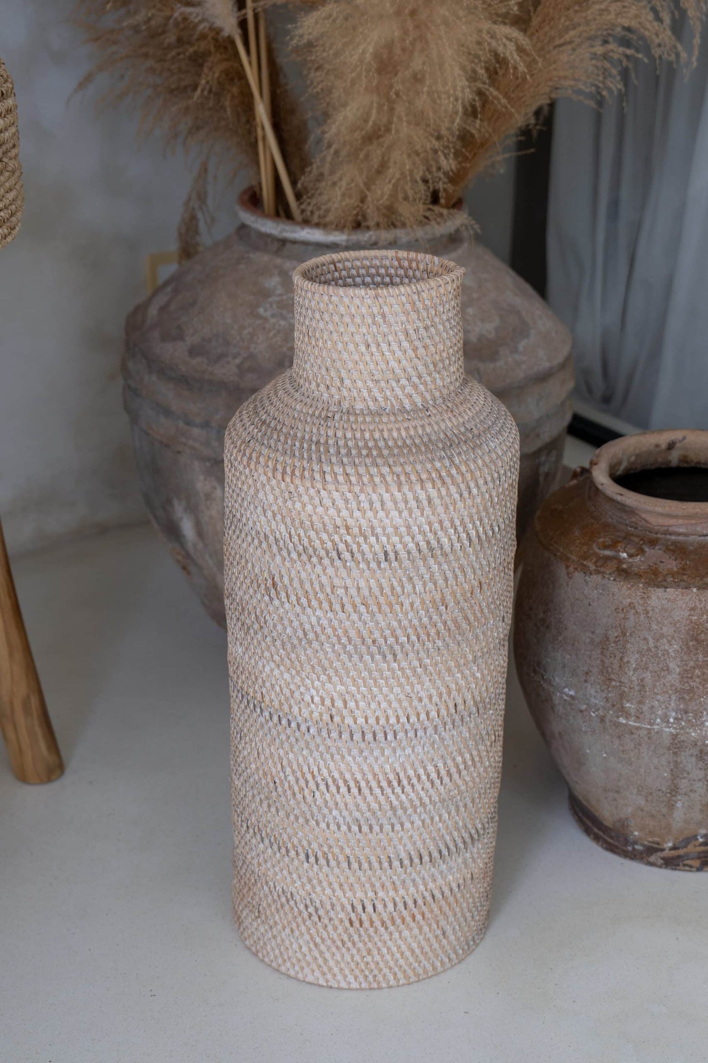 Rattan vase Model Payung