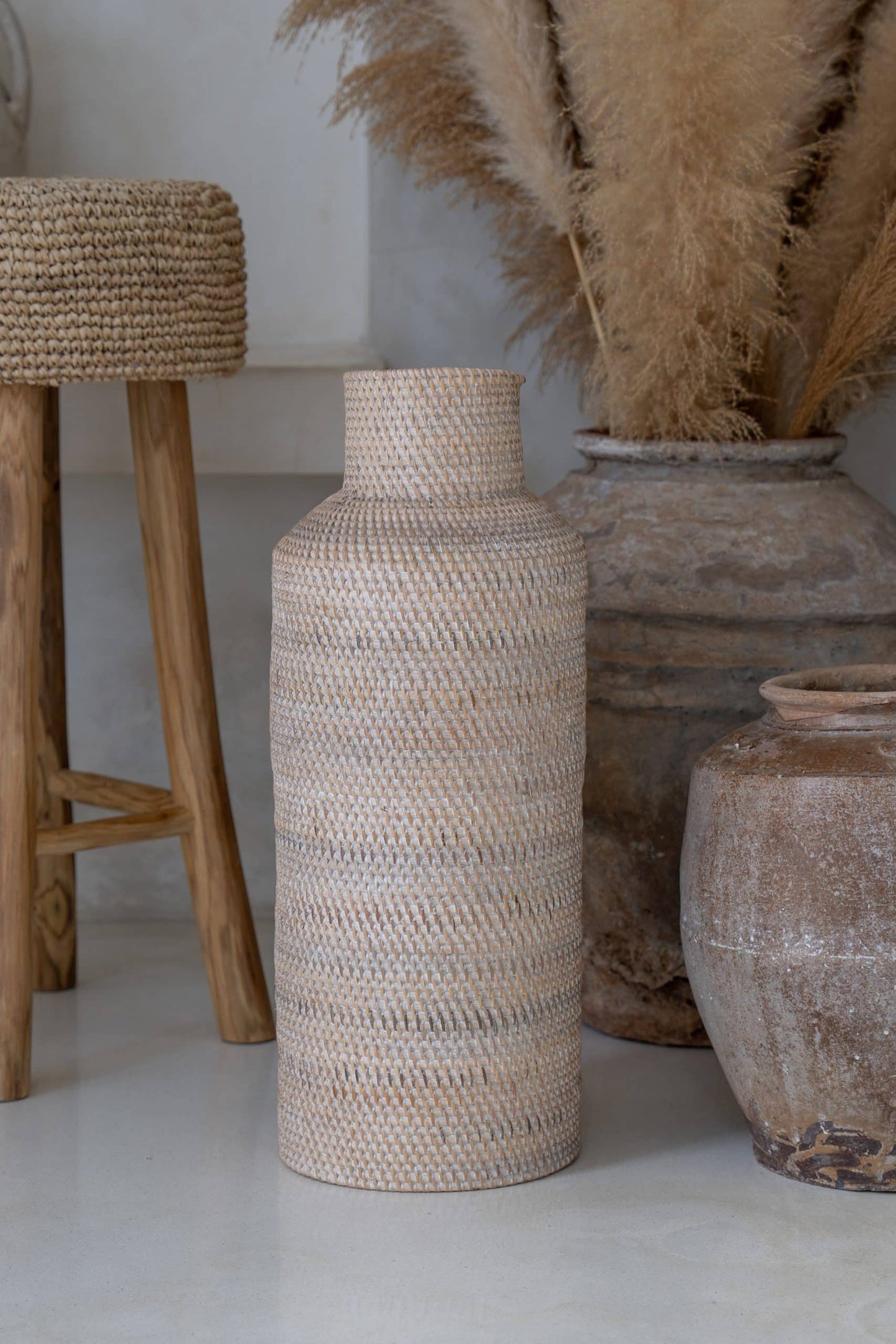 Rattan vase Model Payung