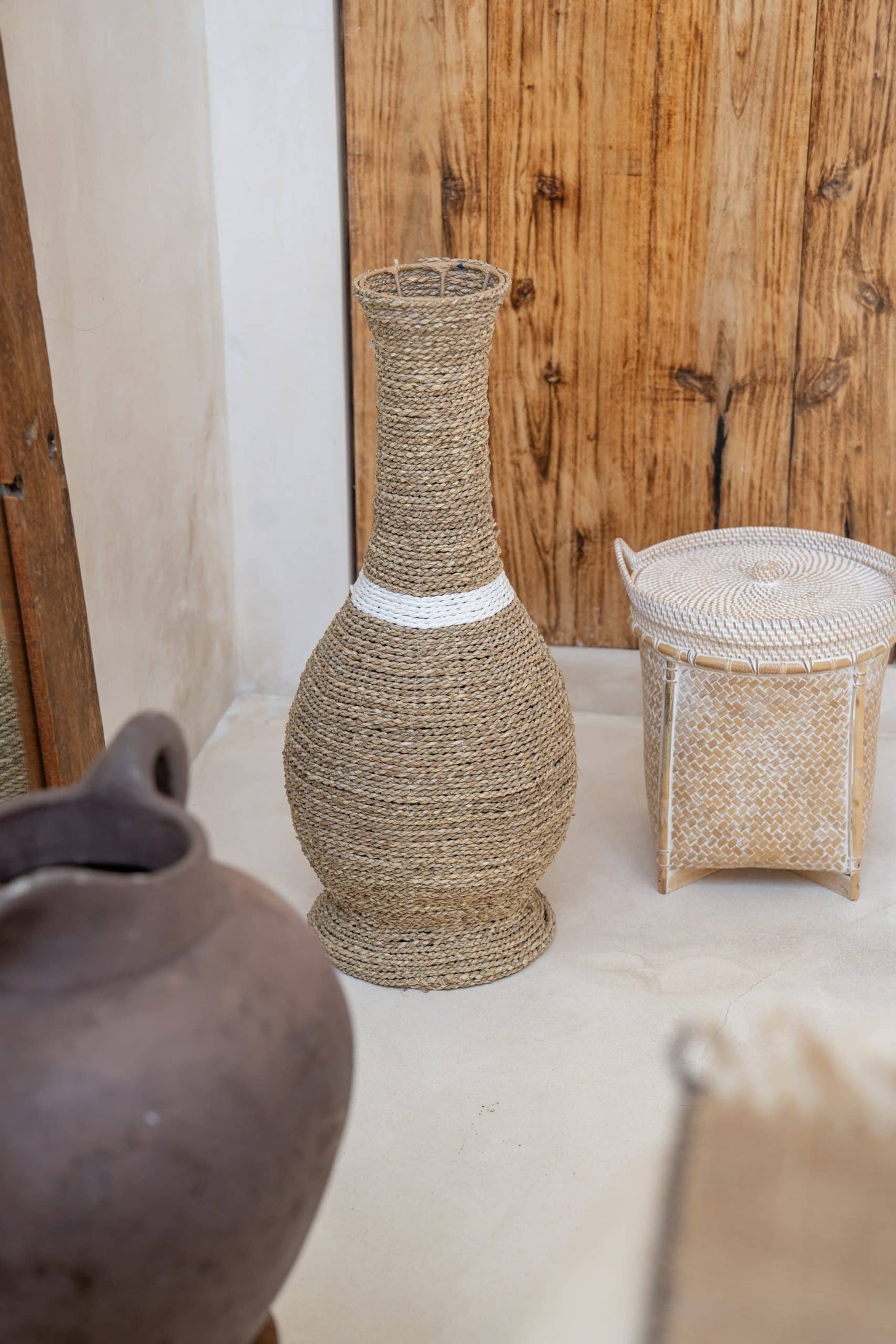 Rattan vase Model Sumba, Size Large