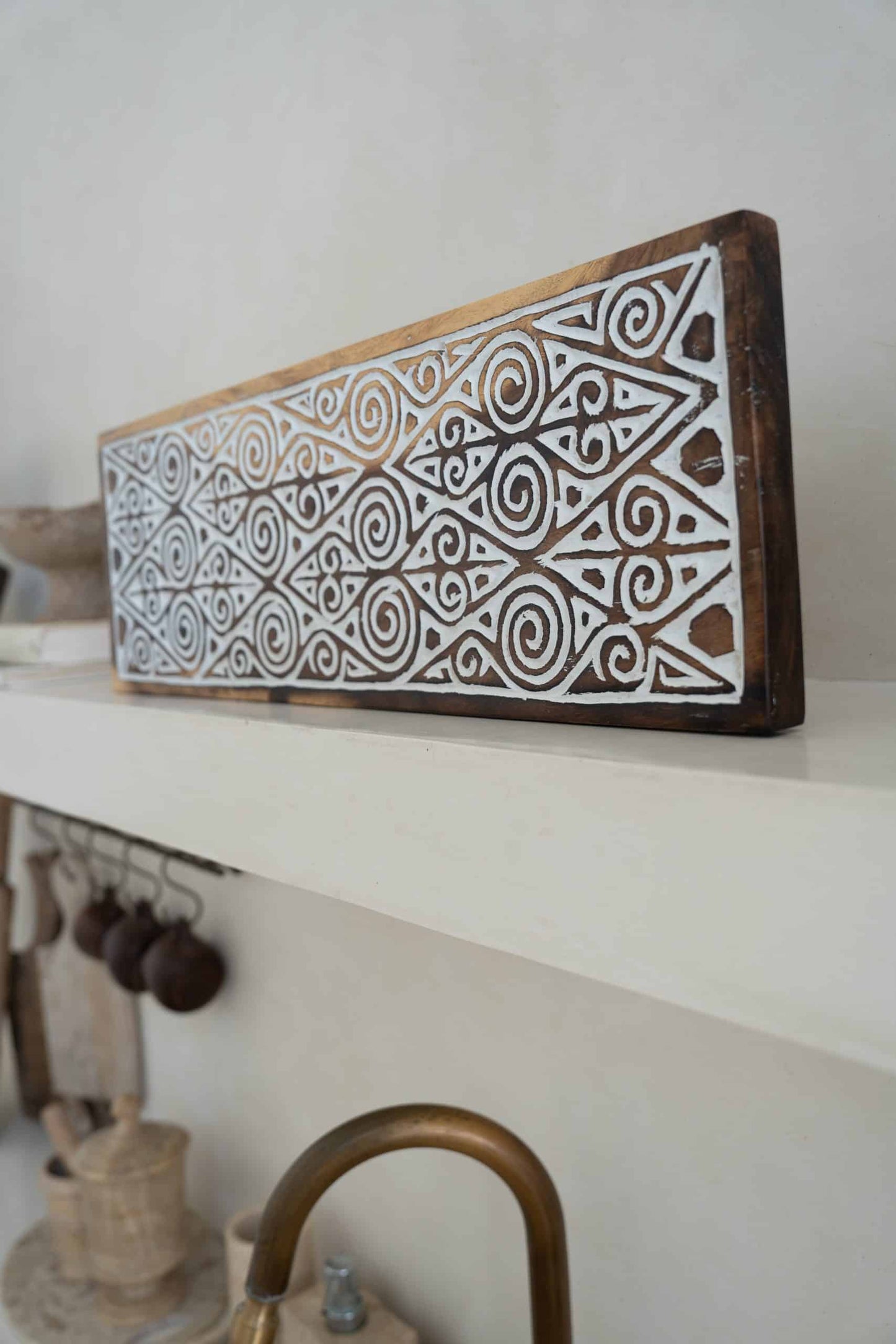 Coat rack / Wall decoration with wall mounting