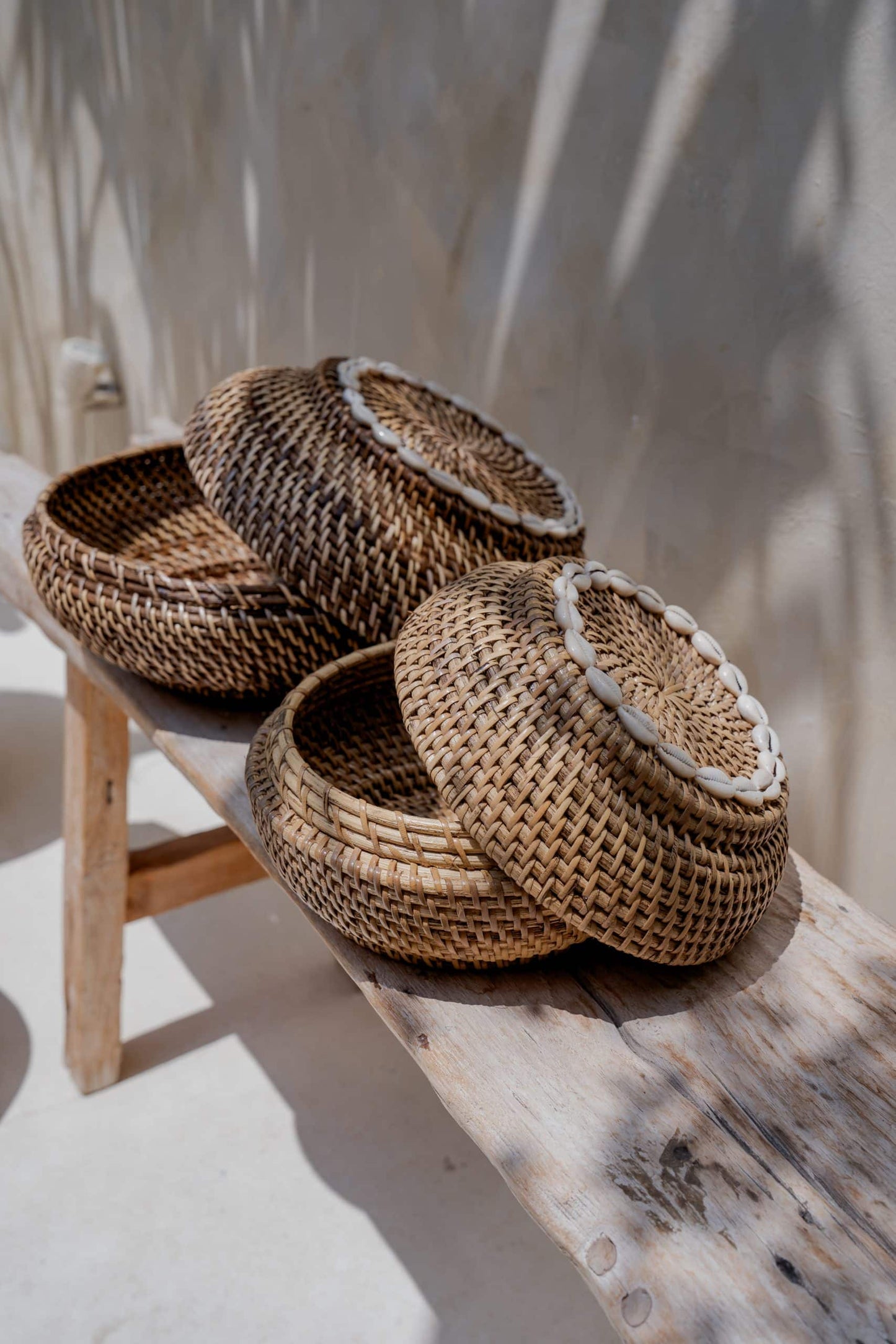 Set of 2 baskets model Makassar