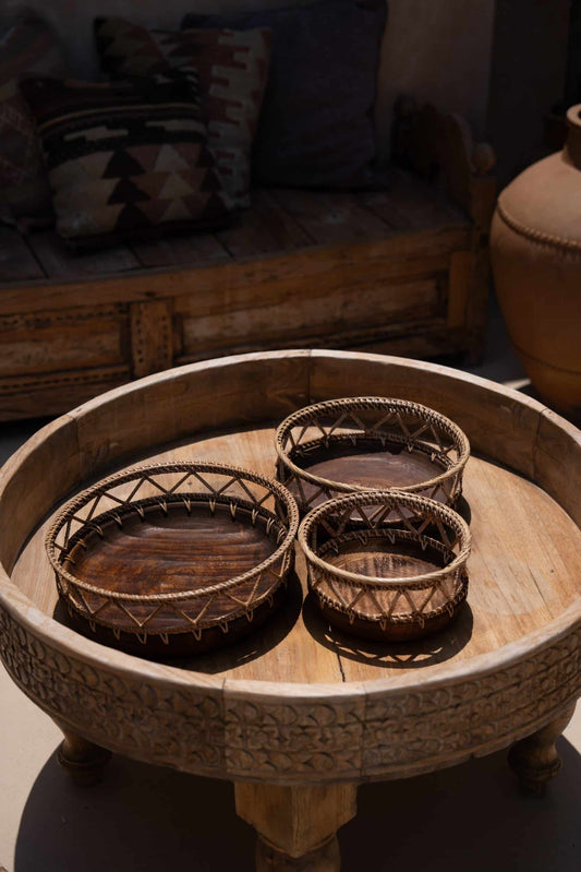 Set of three display bowls Model Medan