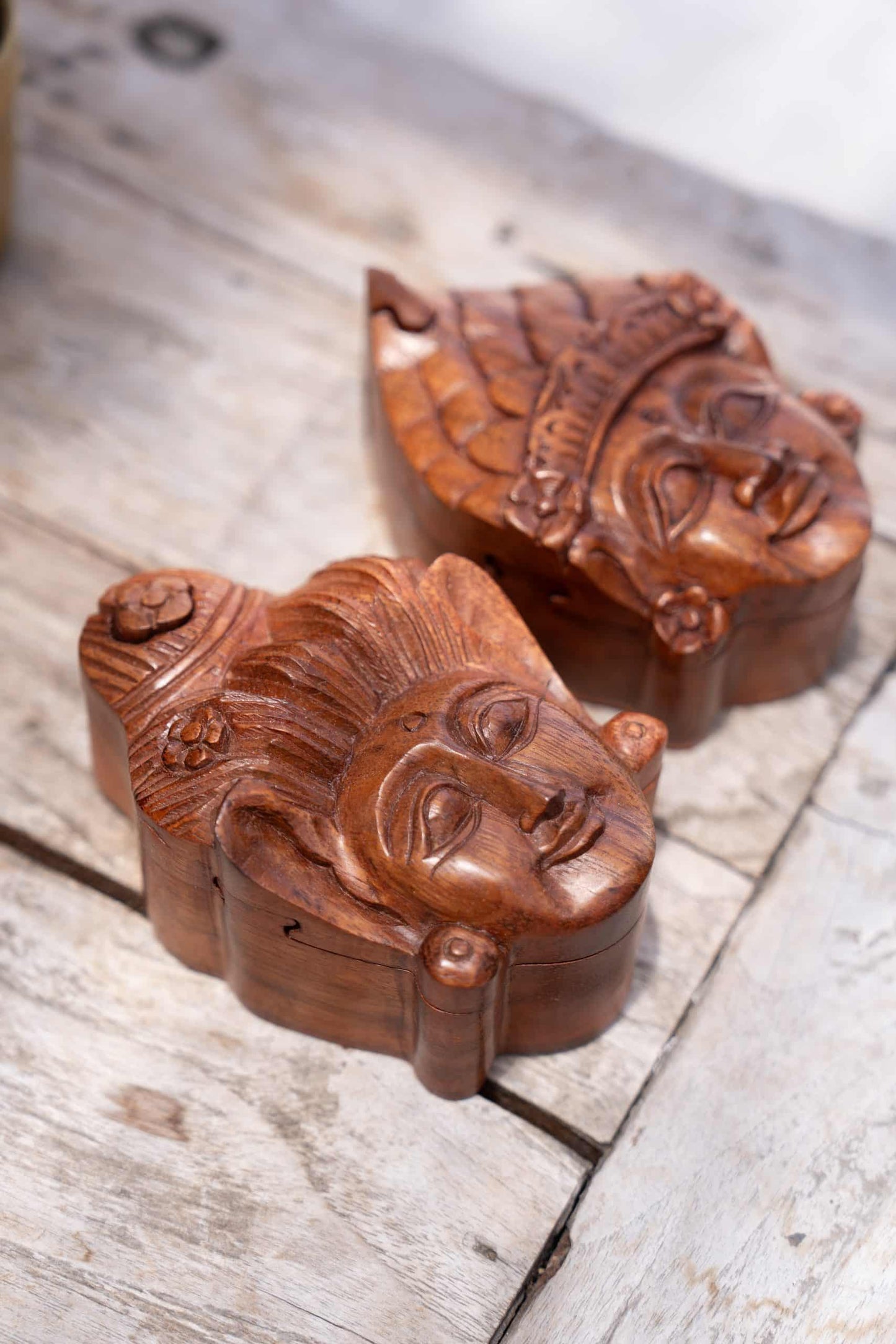 Wooden jewelry box 3 different models