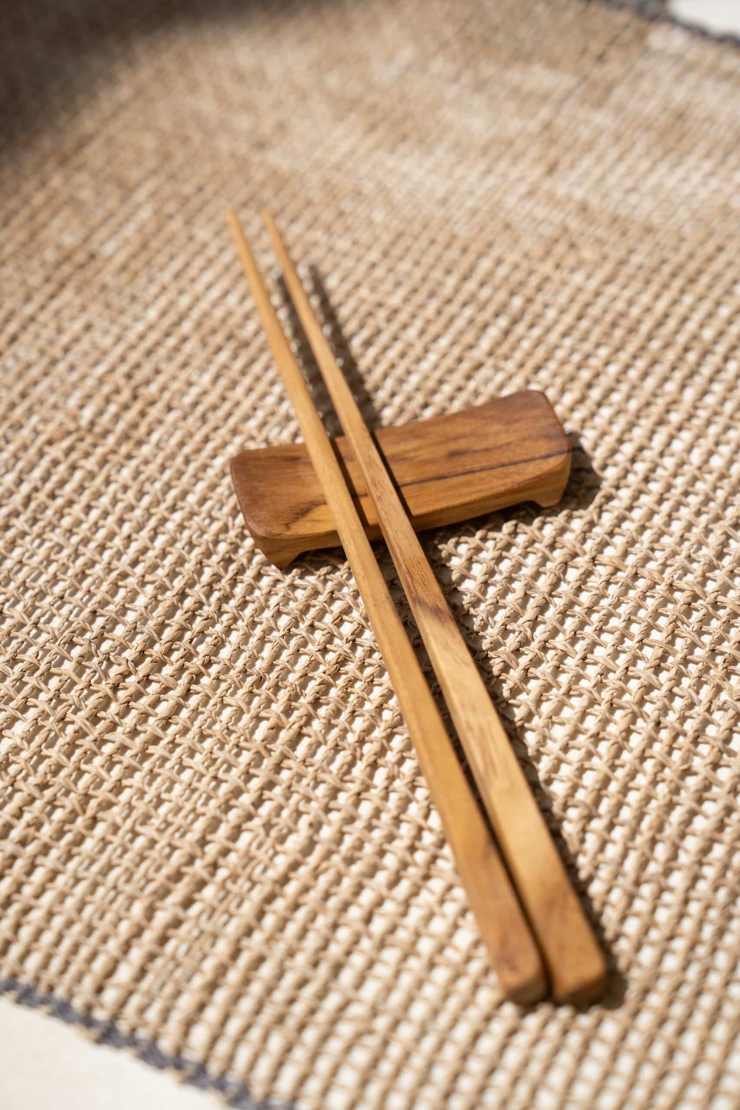 Wooden chopstick set (Set of 4)