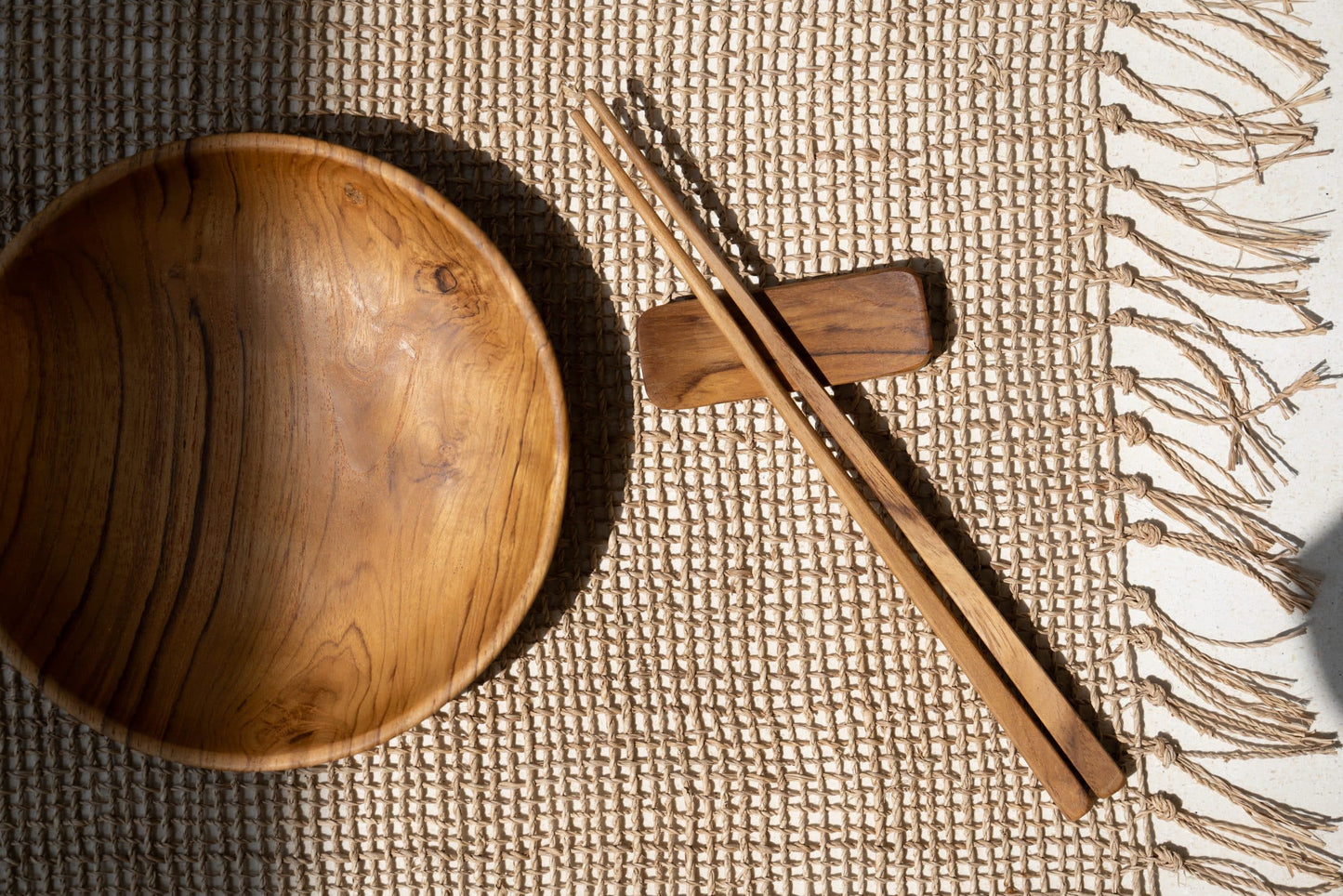 Wooden chopstick set (Set of 4)