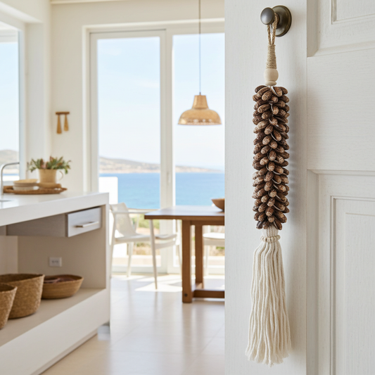 Doorhanger with brown shells