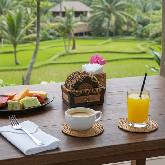 Set of 6 coasters. Model Tambera