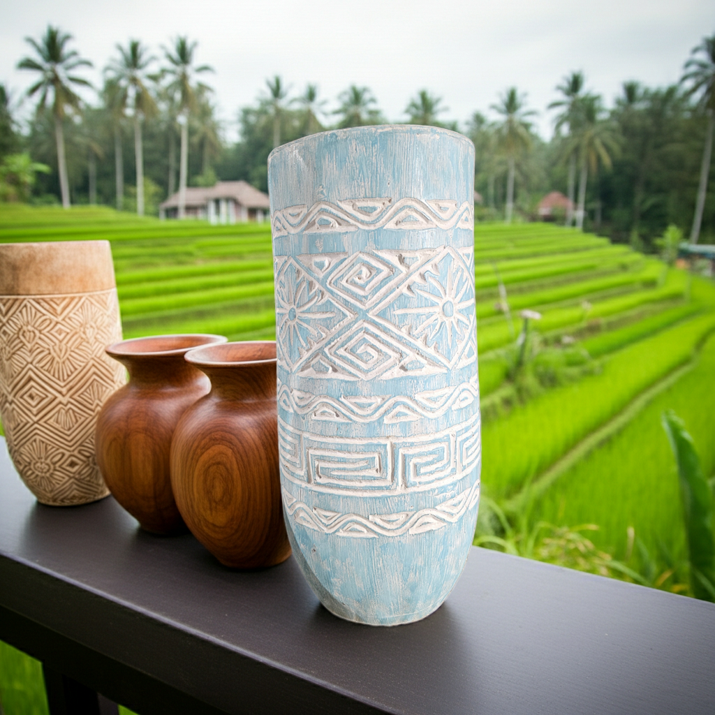 Turquois vase Model Lembor