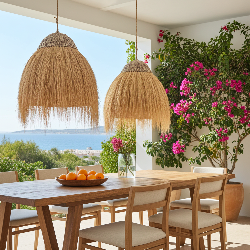 Hanglamp. Model Rayung in two sizes.