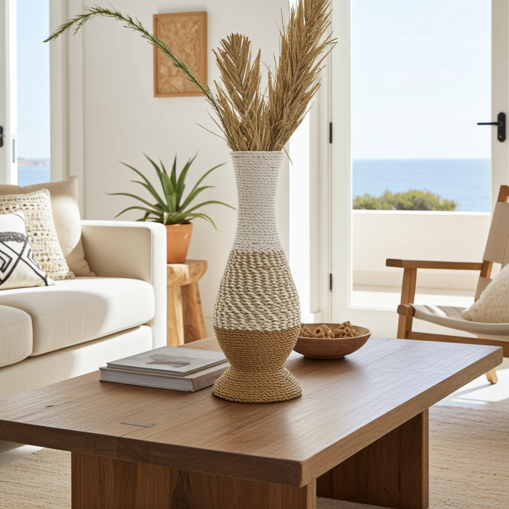 Vaso em rattan Modelo Berkat, 3 modelos!