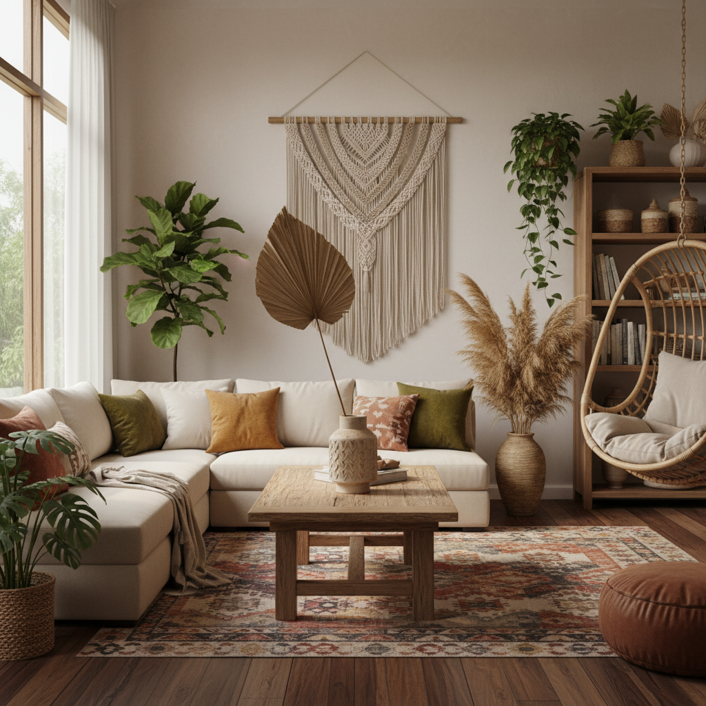 Dried Palm Fan Leaf Large Deco Stick Model Nusalaut