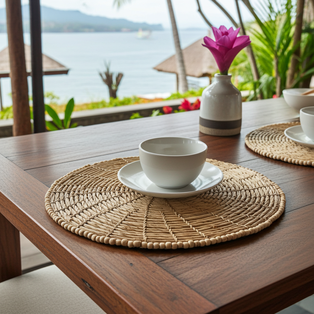 Handwoven placemat Model Tomok