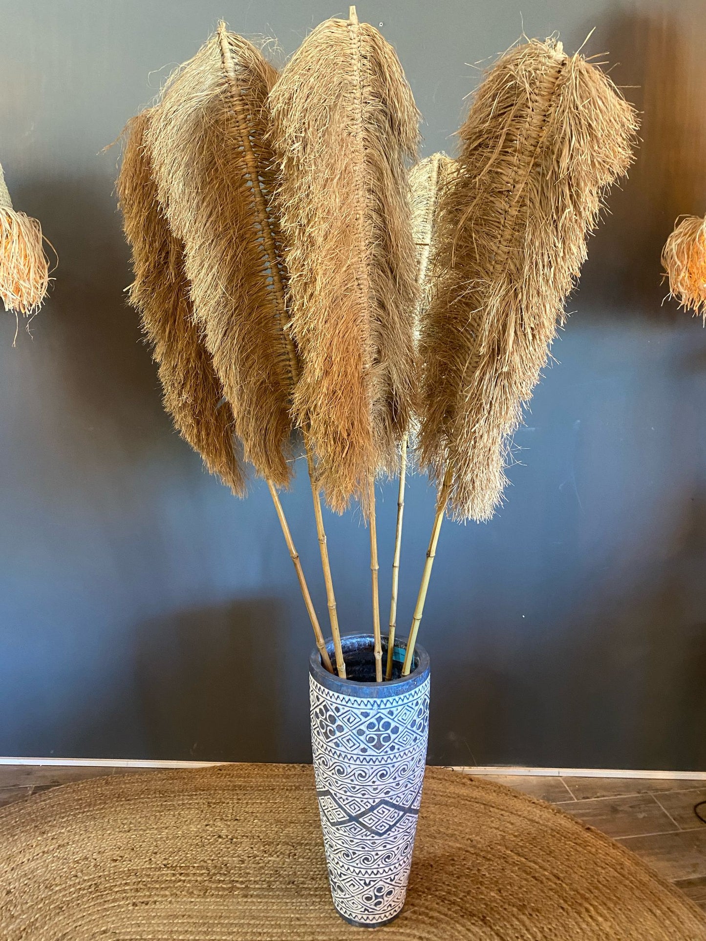 Deco stick Alang grass Model Pujut