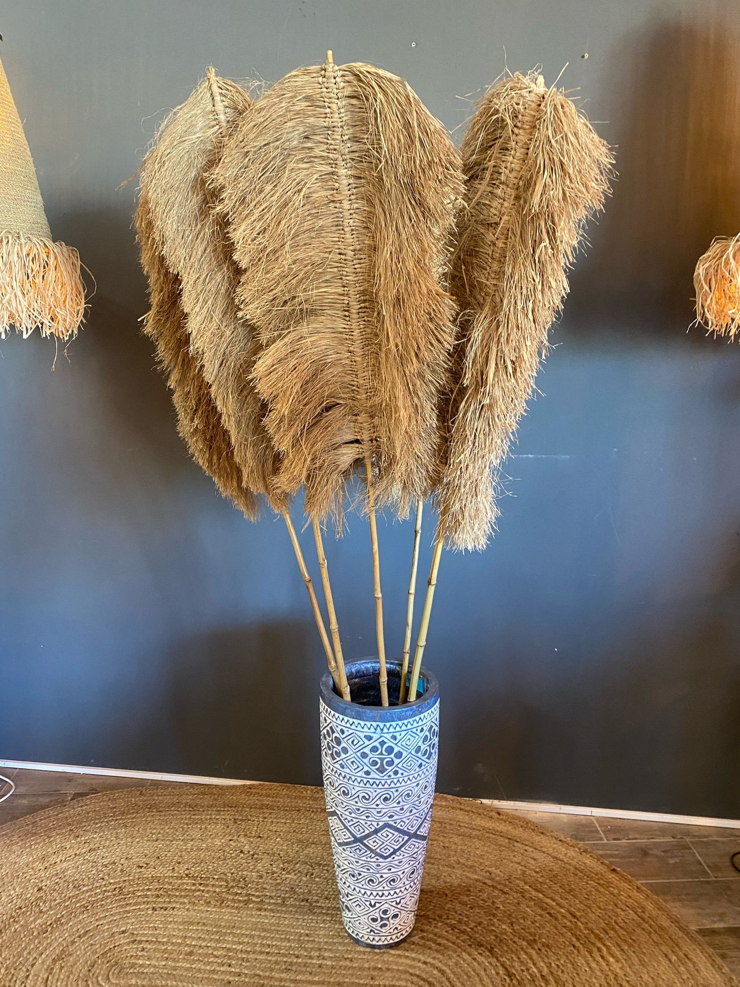 Deco stick Alang grass Model Pujut