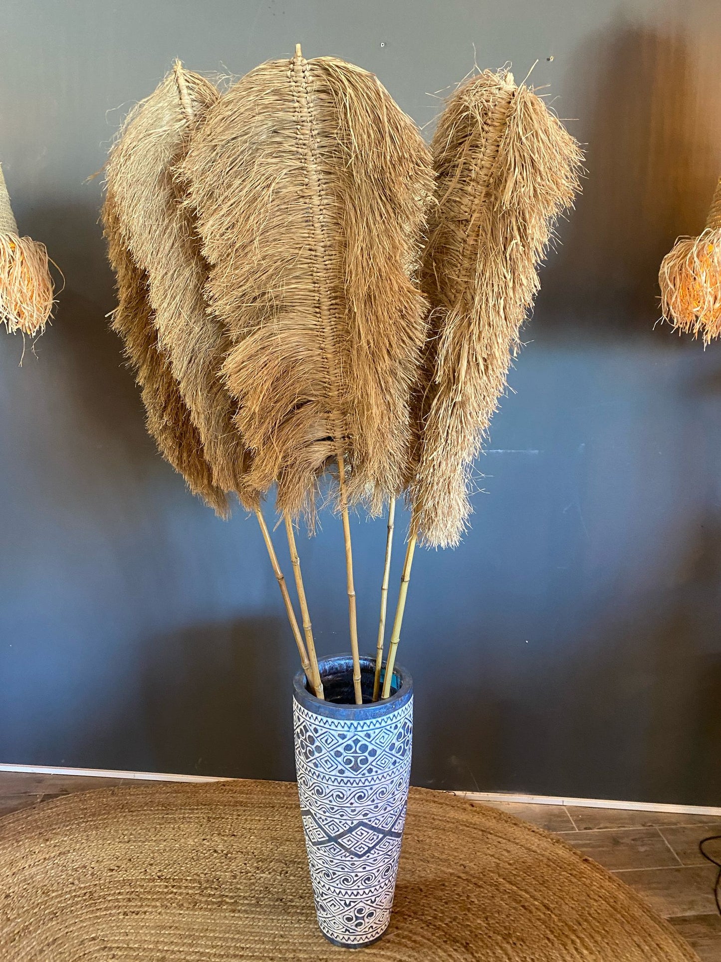 Deco stick Alang grass Model Pujut