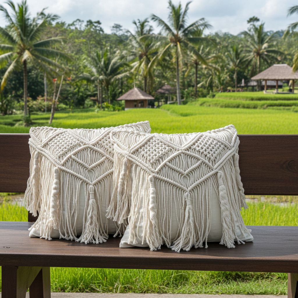 Capa de almofada Modelo Papua 50x50cm