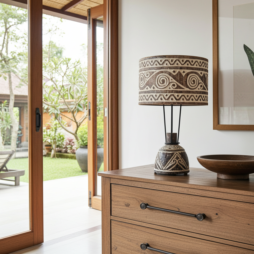 Lámpara Timor Modelo Piri - Oscura