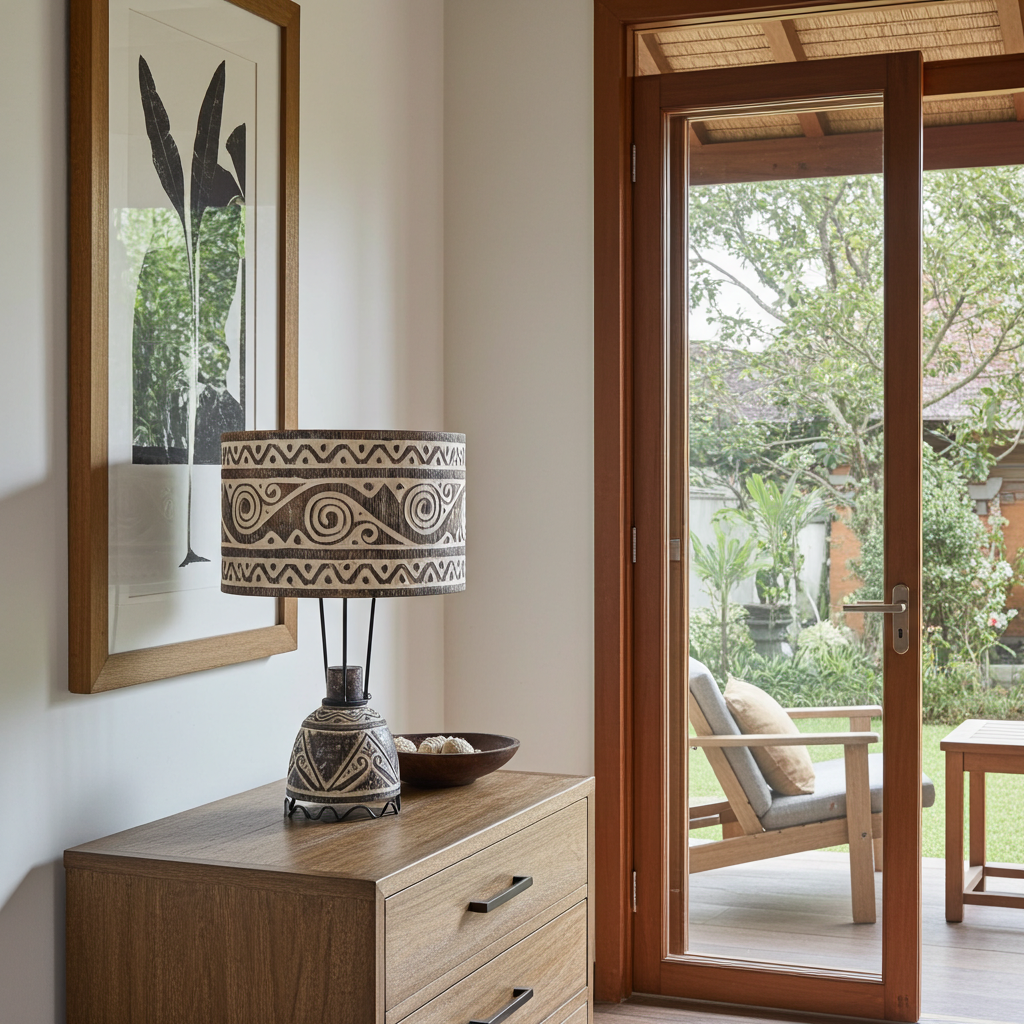 Lámpara Timor Modelo Piri - Oscura