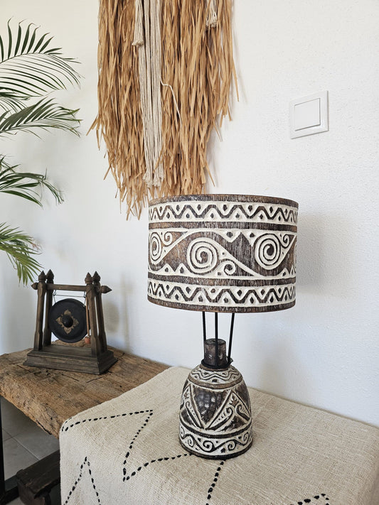 Timor Lamp Model Piri – Dark