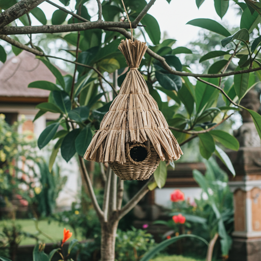 Birdsnest from bananaleaf