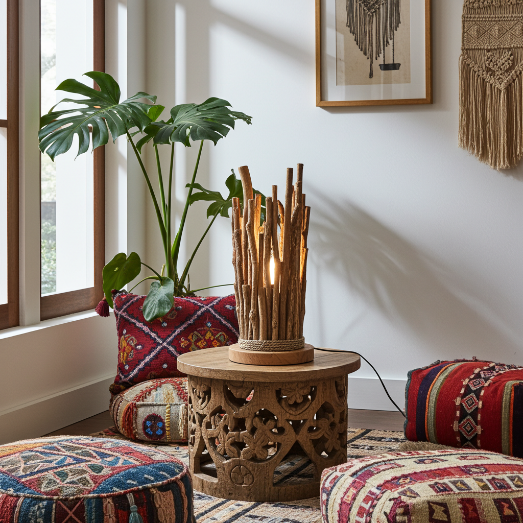 Table lamp Model Tongkat