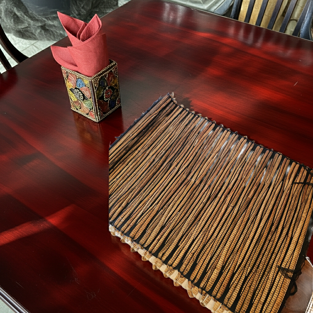 Placemat from bananleaf in THREE colors