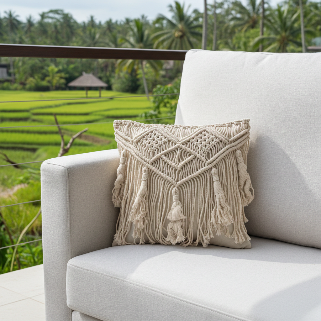 Funda de almohada Modelo Arungan 40x40cm