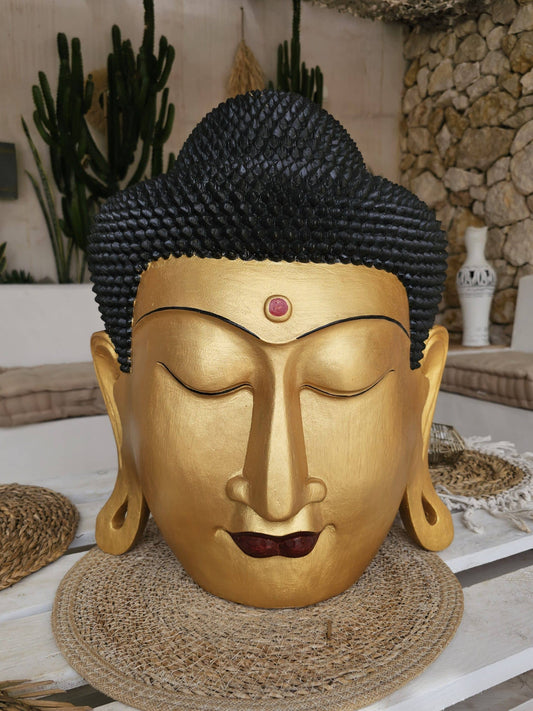 Golden Buddha Mask